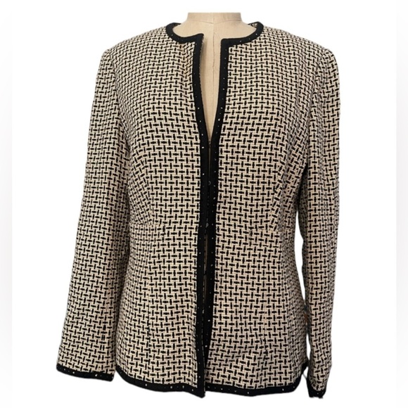 Escada Tweed Jacket/ blazer sz 40 - Picture 1 of 5
